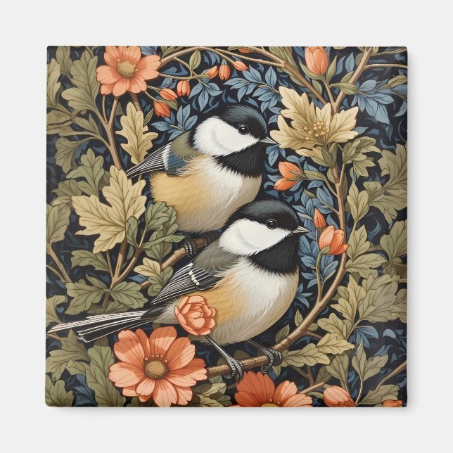 Íman Duas Belas Galinhas De Casca Negra (Frente)