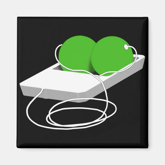 Íman Duas ervilhas num pote (Frente)