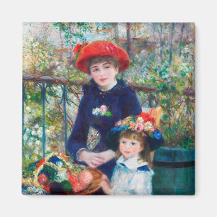 Íman Duas Irmãs (No Terrace) Pierre Auguste Renoir