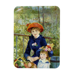Íman Duas irmãs (no terraço) por Pierre Renoir