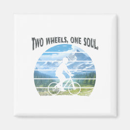 Íman Duas rodas, uma alma. Esportes ciclistas