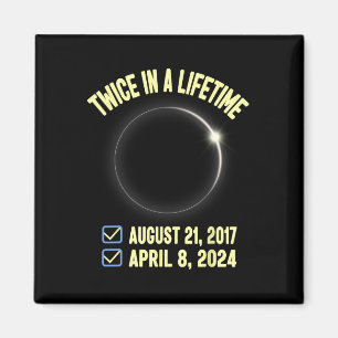 Íman Duas Vezes Na Vida Total Eclipse Solar 2024 Mulher