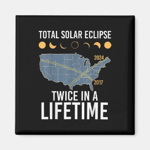 Íman Duas Vezes Numa Camisa De Eclipse Solar De Vida 20
