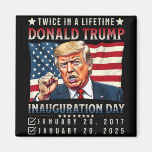 Íman Duas Vezes Numa Inauguração Do Presidente Trump D