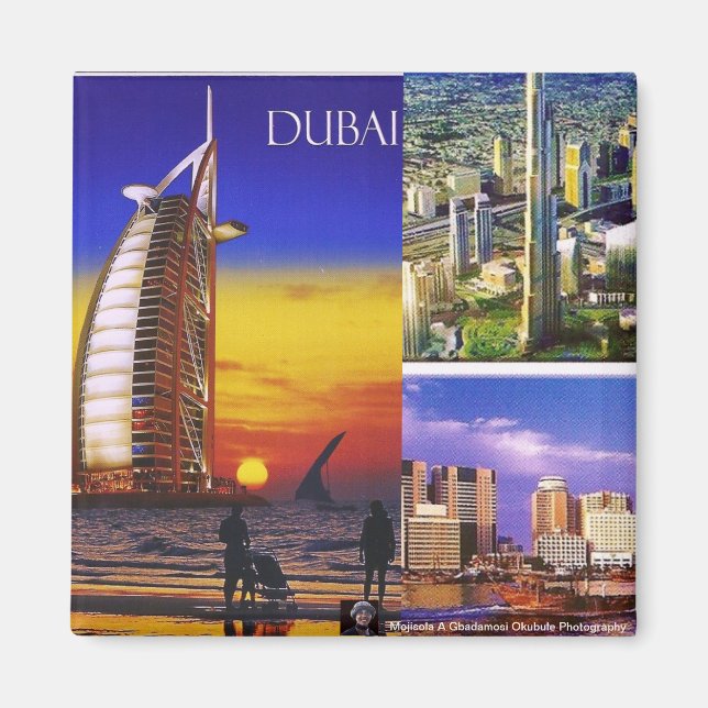 ÍMAN DUBAI MAGNET POR MOJISOLA A OKUBULE (Frente)