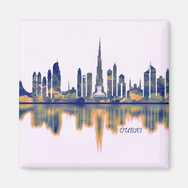 Íman Dubai Skyline (Frente)