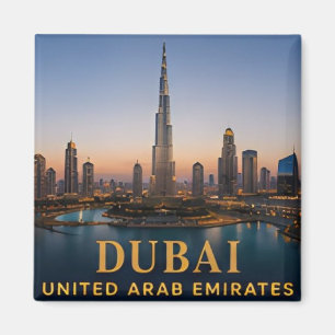 Íman Dubai UAE Luxuoso Horizonte Destino de Viagem