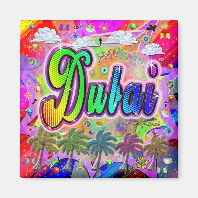 Íman Dubai Vista Express Ímã (Frente)