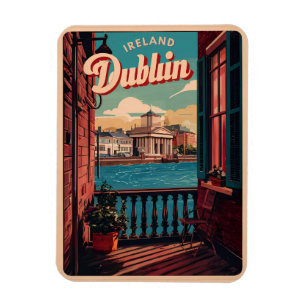 Íman Dublin antiga cidade, Irlanda presentes de viagem