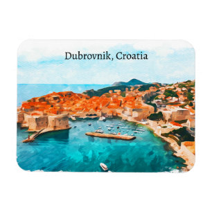 Íman Dubrovnik Croácia Adria Coast Panorama View