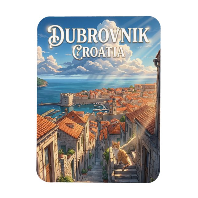 Íman Dubrovnik, Croácia Croácia (Vertical)