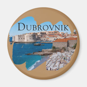 Íman Dubrovnik Vista de Praia e Cidade Antiga