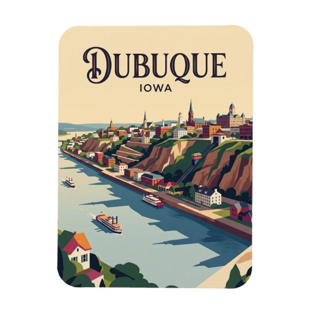 Íman Dubuque EUA (Vertical)