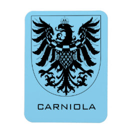 Íman Ducado da Carníola Arte Heráldica Monocromática