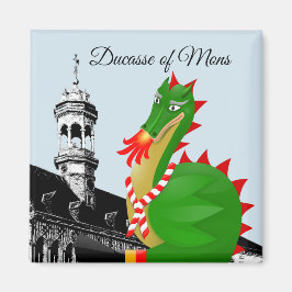 Íman Ducasse de Mons - Doudou - lembrança da Bélgica