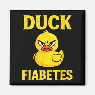 Íman Duck Fiabetes - Sensibilização Engraçada por Diabe