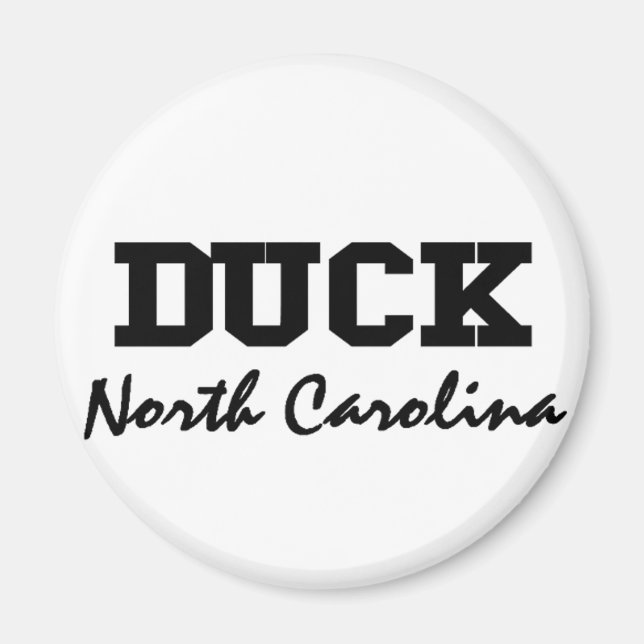 Íman Duck North Carolina (Frente)