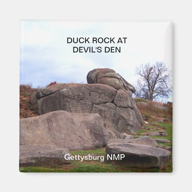 ÍMAN DUCK ROCK NO DEVIL'S DEN (Frente)
