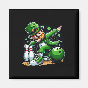 Íman Duende Dabbing de Boliche Jogador Irlandês de Boli