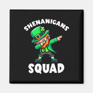 Íman Duende Dabbing Travessuras do Dia de São Patrício