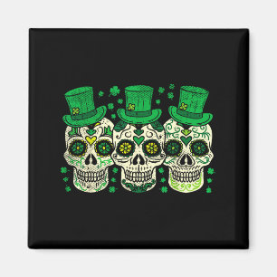 Íman Duendes de Açúcar Irlandeses Mexicanos Caveira Leg