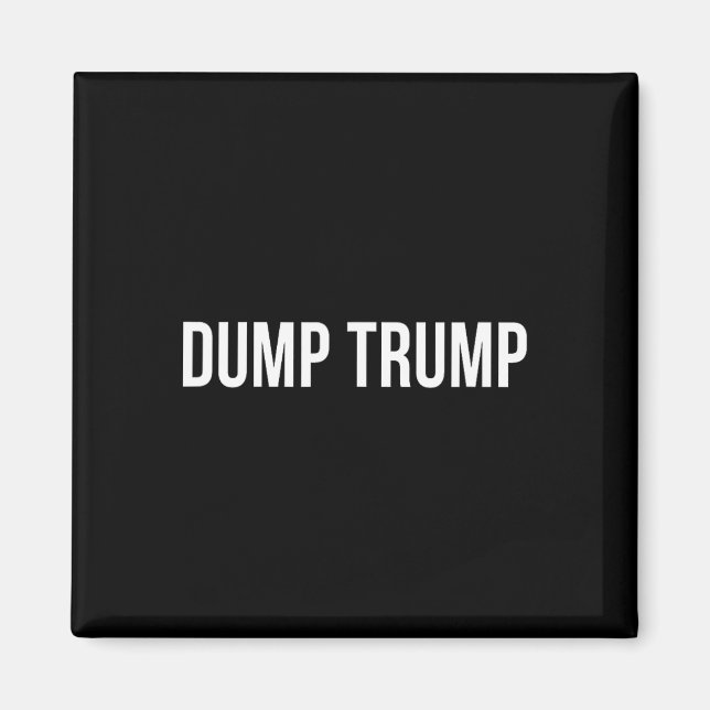Íman Dump Trump -  (Frente)