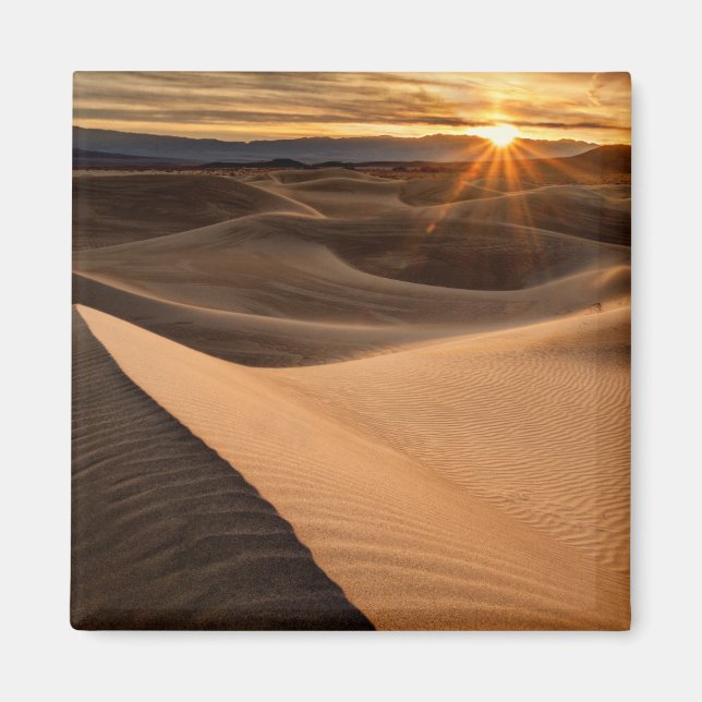 Íman Dunas de Areia Dourada, Vale da Morte, CA (Frente)
