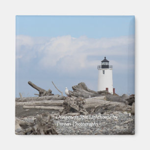 Íman Dungeness Spit Lighthouse Magnet