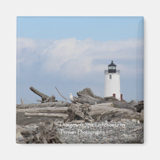 Íman Dungeness Spit Lighthouse Magnet