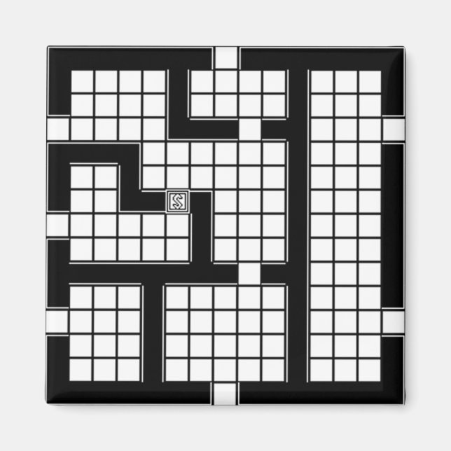 Íman Dungeon Geomorph Magnet 9 (Frente)