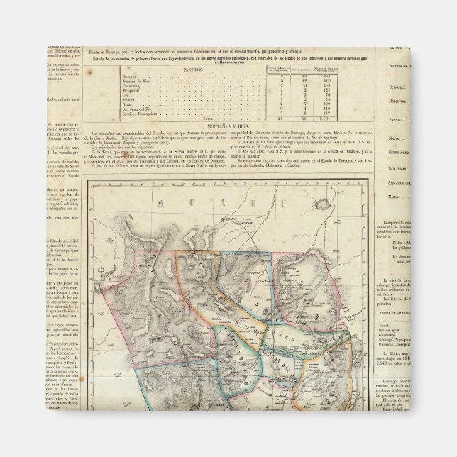 Íman Durango, México (Frente)