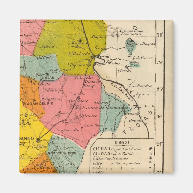 Íman Durango, México (Frente)