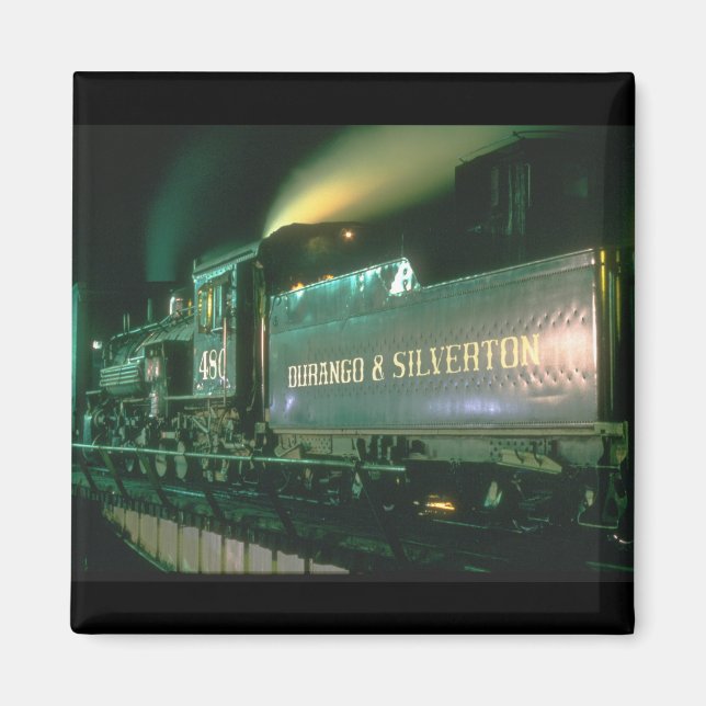 Íman Durango & Silverton No_Steam Trens (Frente)