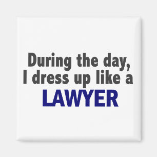 Íman Durante o dia eu visto-me acima como um advogado