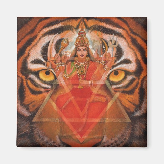 Íman Durga e Tiger (Frente)