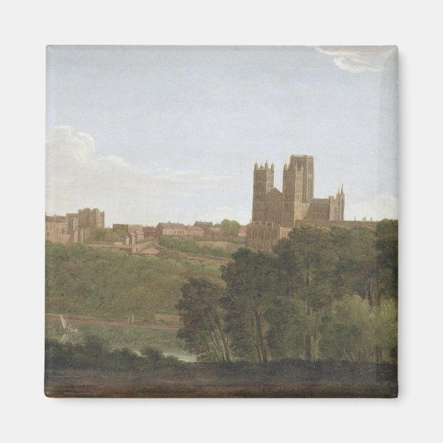 Íman Durham, c.1790-1800 (óleo na canvas) (Frente)