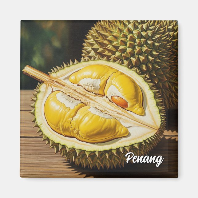 Íman Durian em Penang (Frente)