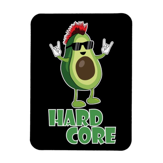 Íman Duro Core Avocado Funny (Vertical)