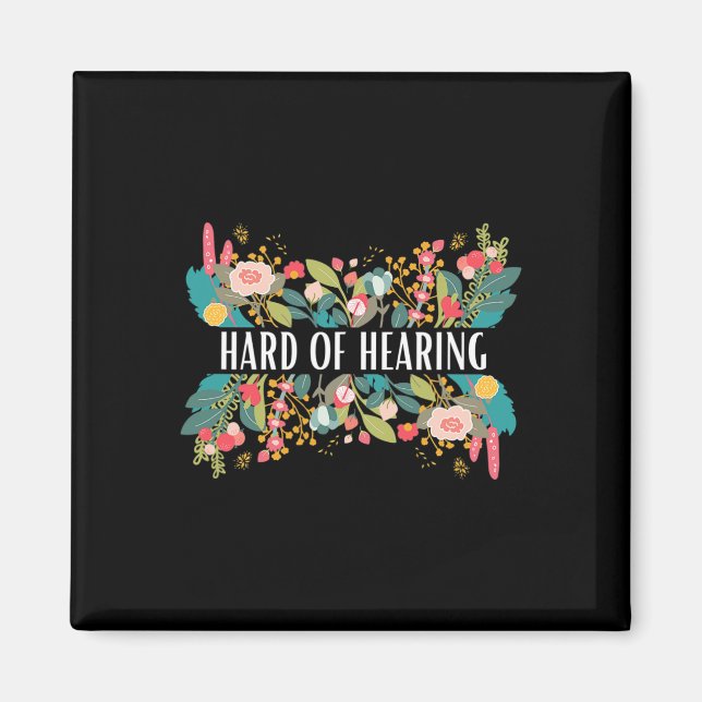 Íman Duro de Alerta e Consciencialização Audição para D (Frente)