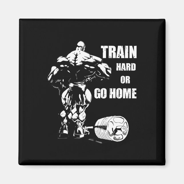 Íman Duro De Comboio Ou Ir Para Casa Trocar Bodybuil (Frente)
