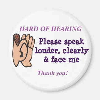 Íman Duro de magnetos auditivos