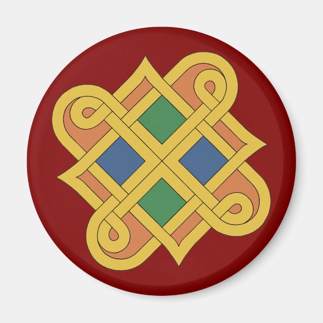 Íman Durrow Knotwork 2016 (Frente)