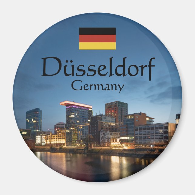 Íman Dusseldorf Alemanha (Frente)