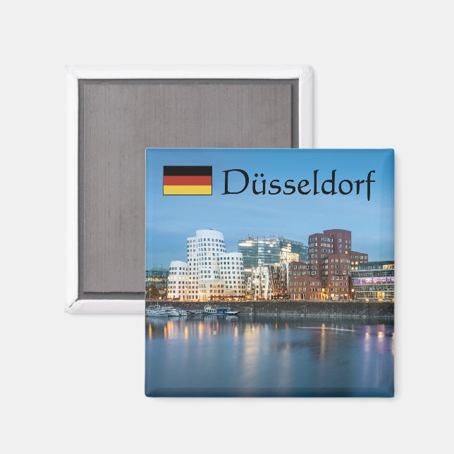 Íman Dusseldorf Alemanha (Front/Back)