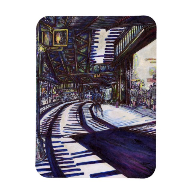 Íman Dusting the Piano (Vertical)