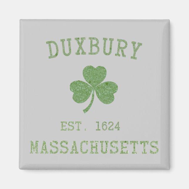 Íman Duxbury MA Ímã (Frente)