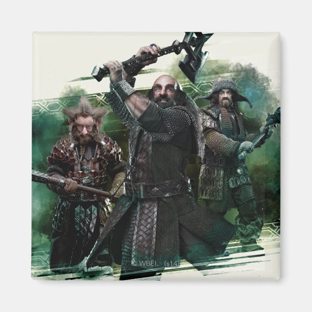 Íman Dwalin, Nori, & Bofur Graphic (Frente)