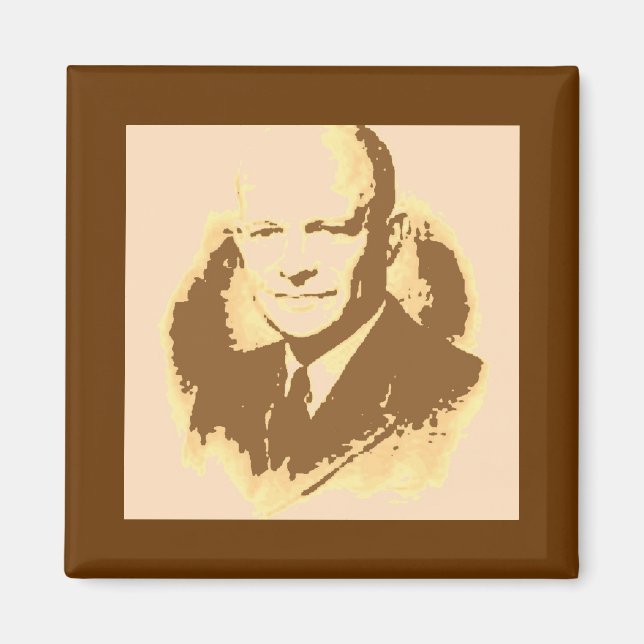 Íman Dwight D Eisenhower (Frente)