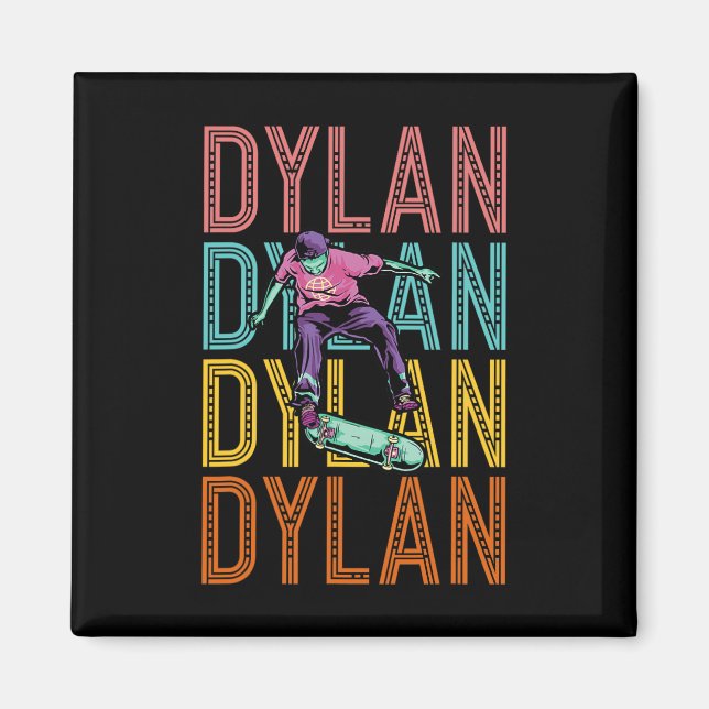 Íman Dylan Skate Personalizado Hob  (Frente)