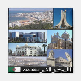 Íman DZ - Argélia - Algeri - Colagem Mosaica